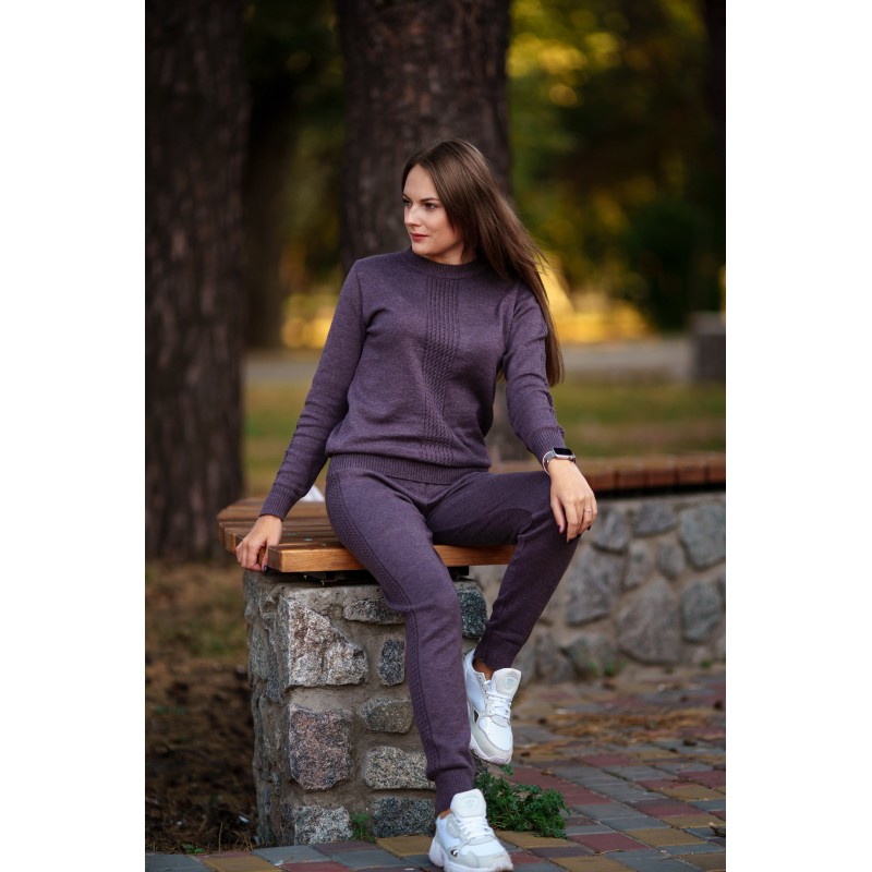 Костюм жіночий Коричневий 1296