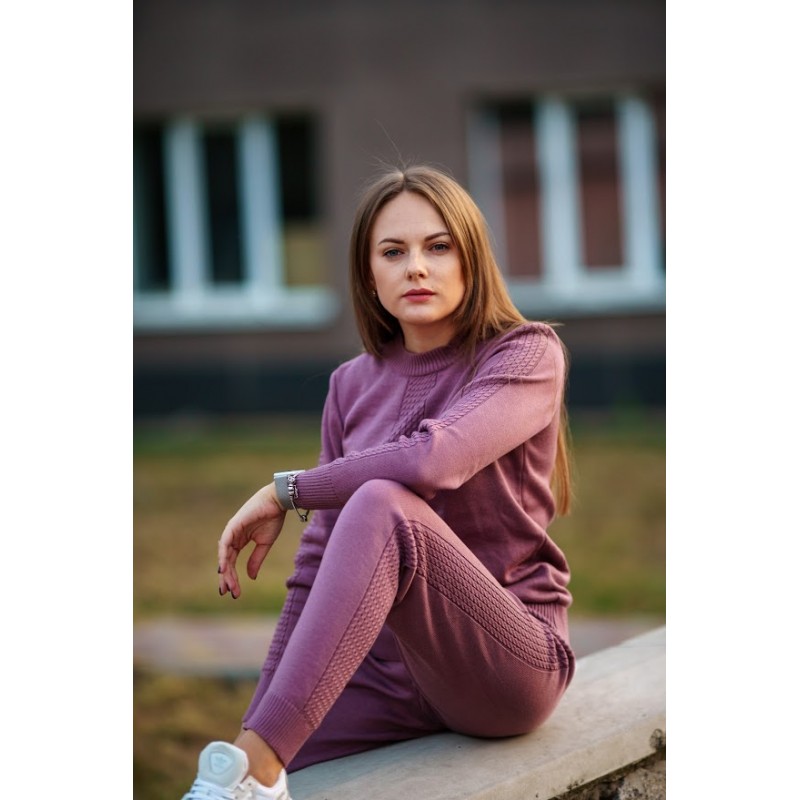Костюм жіночий Пудра 1296